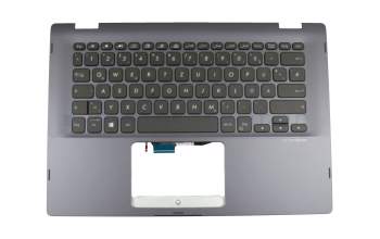 90NB0J71-R31GE0 Original Asus Tastatur inkl. Topcase DE (deutsch) schwarz/blau mit Backlight