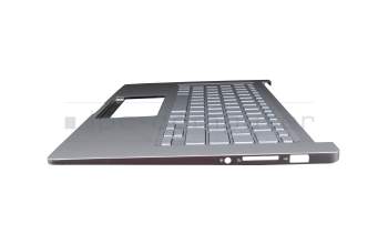 90NB0LP2-R31GE1 Original Asus Tastatur inkl. Topcase DE (deutsch) silber/silber mit Backlight