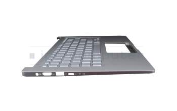 90NB0LP2-R31GE2 Original Asus Tastatur inkl. Topcase DE (deutsch) silber/silber mit Backlight