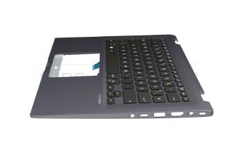 90NB0N31-R32GE0 Original Asus Tastatur inkl. Topcase DE (deutsch) schwarz/blau mit Backlight