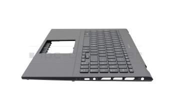 90NB0RX2-R31GE0 Original Asus Tastatur inkl. Topcase DE (deutsch) grau/grau mit Backlight