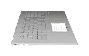 90NB0SZ1-R31GE0 Original Asus Tastatur inkl. Topcase DE (deutsch) silber/silber