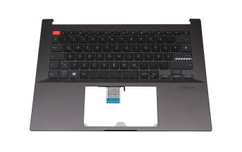 90NB0V61-R30GE0 Original Asus Tastatur inkl. Topcase DE (deutsch) schwarz/schwarz mit Backlight