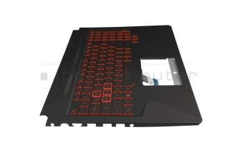 90NR00J1-R31GE1 Original Asus Tastatur inkl. Topcase DE (deutsch) schwarz/schwarz mit Backlight