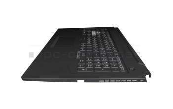 90NR03K1-R32GE0 Original Asus Tastatur inkl. Topcase DE (deutsch) schwarz/transparent/schwarz mit Backlight