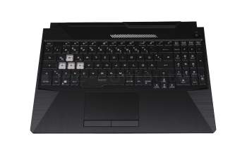 90NR03U1-R32GE0 Original Asus Tastatur inkl. Topcase DE (deutsch) schwarz/transparent/schwarz mit Backlight