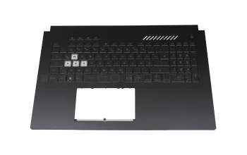 90NR0971-R31GE1 Original Asus Tastatur inkl. Topcase DE (deutsch) schwarz/transparent/schwarz mit Backlight