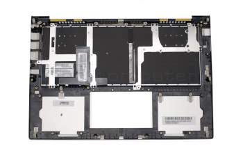 90R-NPO1K1G80Y Original Asus Tastatur inkl. Topcase FR (französisch) schwarz/silber mit Backlight