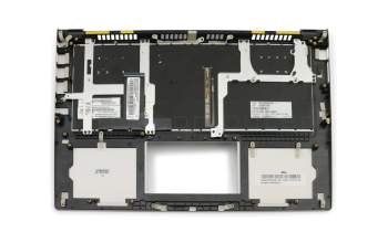 90R-NPO1K1M80Y Original Asus Tastatur inkl. Topcase NO (norwegisch) schwarz/silber mit Backlight