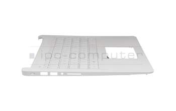 929651-041 Original HP Tastatur inkl. Topcase DE (deutsch) weiß/weiß