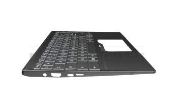 957-14DK1E-C05 Original MSI Tastatur inkl. Topcase FR (französisch) schwarz/schwarz mit Backlight