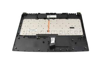 957-17E51E-C02 MSI Tastatur inkl. Topcase DE (deutsch) schwarz/schwarz mit Backlight