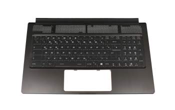 957-17G11E-C24 Original MSI Tastatur inkl. Topcase DE (deutsch) schwarz/schwarz