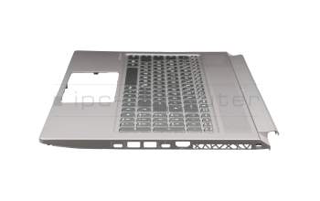 957-17G12E-C23 Original MSI Tastatur inkl. Topcase DE (deutsch) schwarz/silber mit Backlight