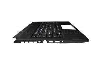 957-17M11E-C06 Original MSI Tastatur inkl. Topcase DE (deutsch) schwarz/schwarz mit Backlight