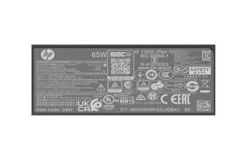 9KZ25AV Original HP Netzteil 65,0 Watt eckige Bauform