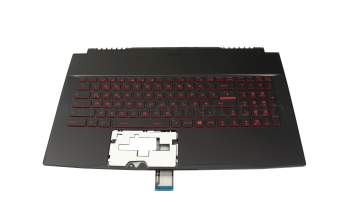 9Z.NCXBN.10D Original MSI Tastatur inkl. Topcase DE (deutsch) schwarz/rot/schwarz mit Backlight