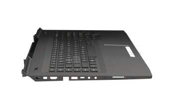 9Z.NEBBQ.10G Original Darfon Tastatur inkl. Topcase DE (deutsch) schwarz/schwarz mit Backlight