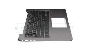 9Z.NEHSU.30G Original Darfon Tastatur inkl. Topcase DE (deutsch) schwarz/grau