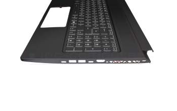 9Z.NEKBN.B2G Original Darfon Tastatur inkl. Topcase DE (deutsch) schwarz/schwarz mit Backlight