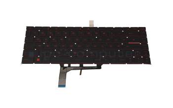 9Z.NEVBN.X2G Original Darfon Tastatur DE (deutsch) schwarz mit Backlight