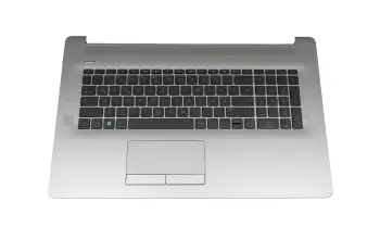 9Z.NEZBV.50G Original Darfon Tastatur inkl. Topcase DE (deutsch) schwarz/silber mit Backlight mit ODD