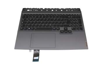 9Z.NHMBN.F0G Original Lenovo Tastatur inkl. Topcase DE (deutsch) schwarz/grau mit Backlight