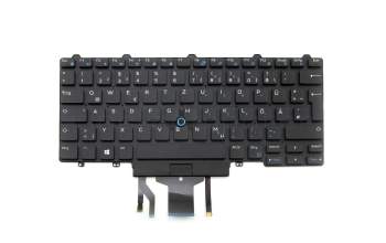 9ZNB2LN601 Dell Tastatur DE (deutsch) schwarz mit Backlight und Mouse-Stick (Dual Point/Track-Pointer-Beleuchtung)