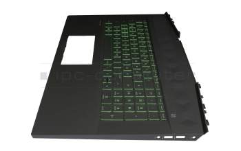 9ZNEZBCX0G Original HP Tastatur inkl. Topcase DE (deutsch) schwarz/schwarz mit Backlight