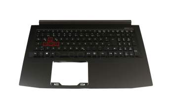 ACM16B66D0 Original Acer Tastatur inkl. Topcase DE (deutsch) schwarz/schwarz mit Backlight