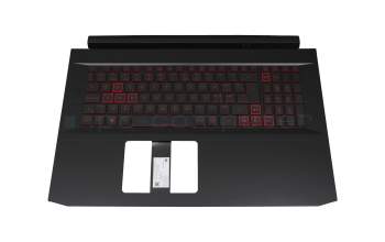 ACM18K3 Original Acer Tastatur inkl. Topcase CH (schweiz) schwarz/rot/schwarz mit Backlight GTX1650