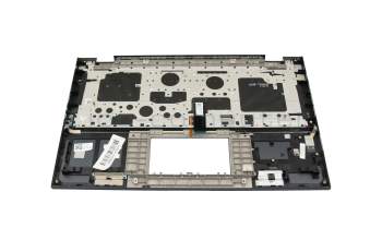 AEUJ7G00010 Original Quanta Tastatur inkl. Topcase DE (deutsch) anthrazit/grau mit Backlight