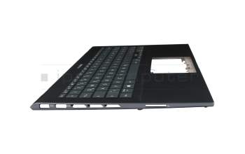AEUJ7G00010 Original Quanta Tastatur inkl. Topcase DE (deutsch) anthrazit/grau mit Backlight
