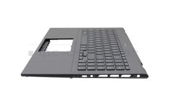 AEUJ7G00010 Original Quanta Tastatur inkl. Topcase DE (deutsch) grau/grau mit Backlight