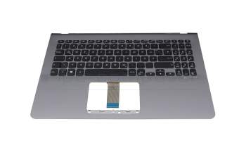 AEXKJG01010 Original Asus Tastatur inkl. Topcase DE (deutsch) schwarz/silber/gelb mit Backlight silber/gelb