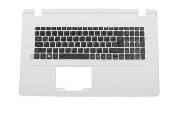 AEZAAG00110 Original Acer Tastatur inkl. Topcase DE (deutsch) schwarz/weiß