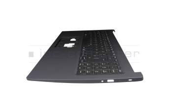 AEZAUG03010 Original Acer Tastatur inkl. Topcase DE (deutsch) schwarz/schwarz mit Backlight