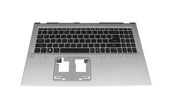 AEZAUR01020 Original Acer Tastatur inkl. Topcase US (englisch) schwarz/schwarz mit Backlight