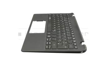 AEZHJG00020 Original Acer Tastatur inkl. Topcase DE (deutsch) schwarz/schwarz
