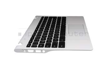 AEZHNG00010 Original Acer Tastatur inkl. Topcase DE (deutsch) schwarz/weiß