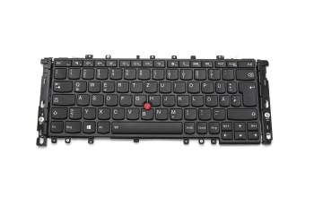 AM10D000600 Original Lenovo Tastatur DE (deutsch) schwarz mit Backlight und Mouse-Stick