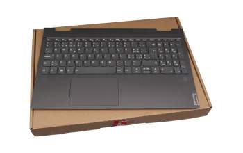 AM1FH000900 Original Lenovo Tastatur inkl. Topcase CH (schweiz) grau/grau mit Backlight