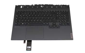 AM1HV000300 Original Lenovo Tastatur inkl. Topcase DE (deutsch) schwarz/grau mit Backlight