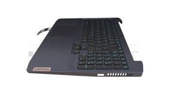 AM1JM000500 Original Lenovo Tastatur inkl. Topcase DE (deutsch) schwarz/blau mit Backlight