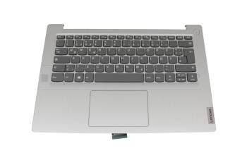 AM1JU000300 Original Lenovo Tastatur inkl. Topcase DE (deutsch) grau/silber