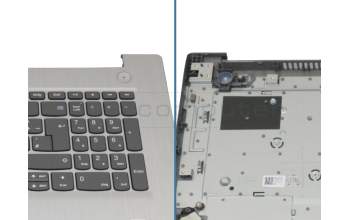 AM1JX000 Original Lenovo Tastatur inkl. Topcase DE (deutsch) grau/silber