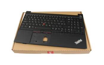 AM1PV000 Original Lenovo Tastatur inkl. Topcase CH (schweiz) schwarz/schwarz mit Backlight und Mouse-Stick