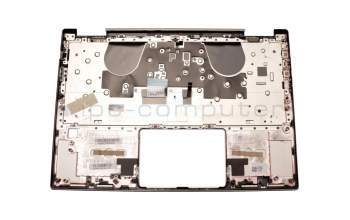 AM1YJ000B00 Original Lenovo Tastatur inkl. Topcase DE (deutsch) grau/silber mit Backlight