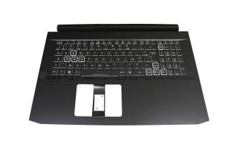 AM326000110 Original Acer Tastatur inkl. Topcase FR (französisch) schwarz/weiß/schwarz mit Backlight (GTX 1660/RTX 2060)
