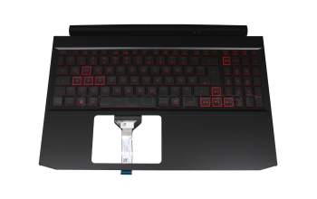 AM3AT000A00 Original Acer Tastatur inkl. Topcase DE (deutsch) schwarz/rot/schwarz mit Backlight